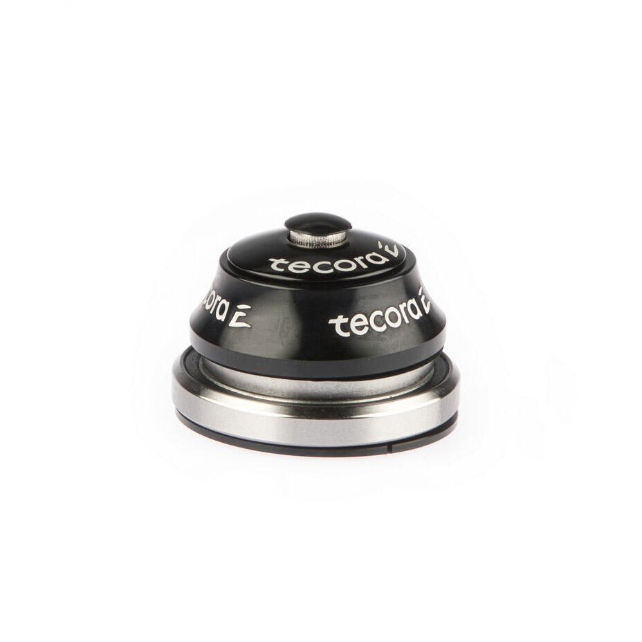 Tecora E Ahead Integrated Bicycle Headset 1 1/8 Inch Black 3/4