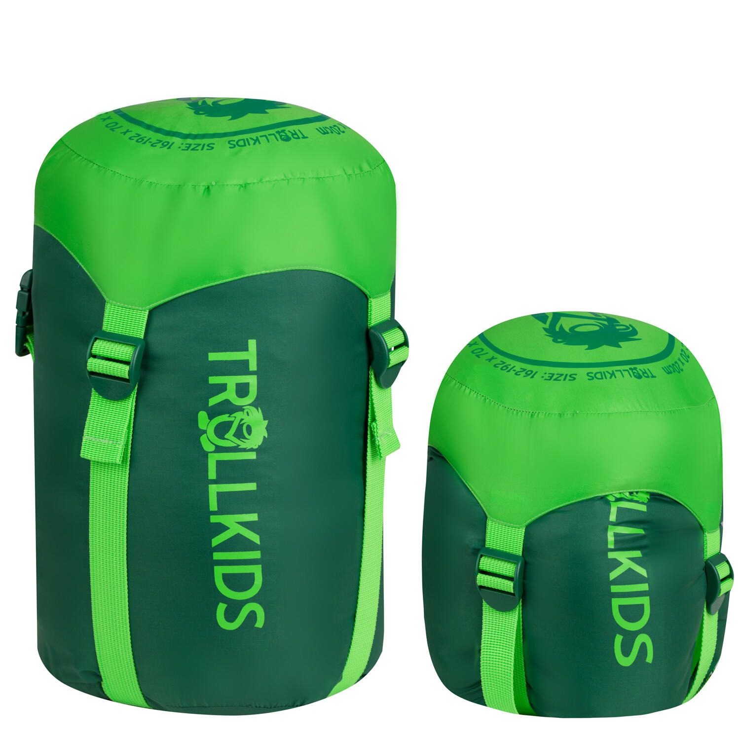 Sac de couchage pour enfants Fjell Dreamer Vert foncé / Bleu moyen 7/7