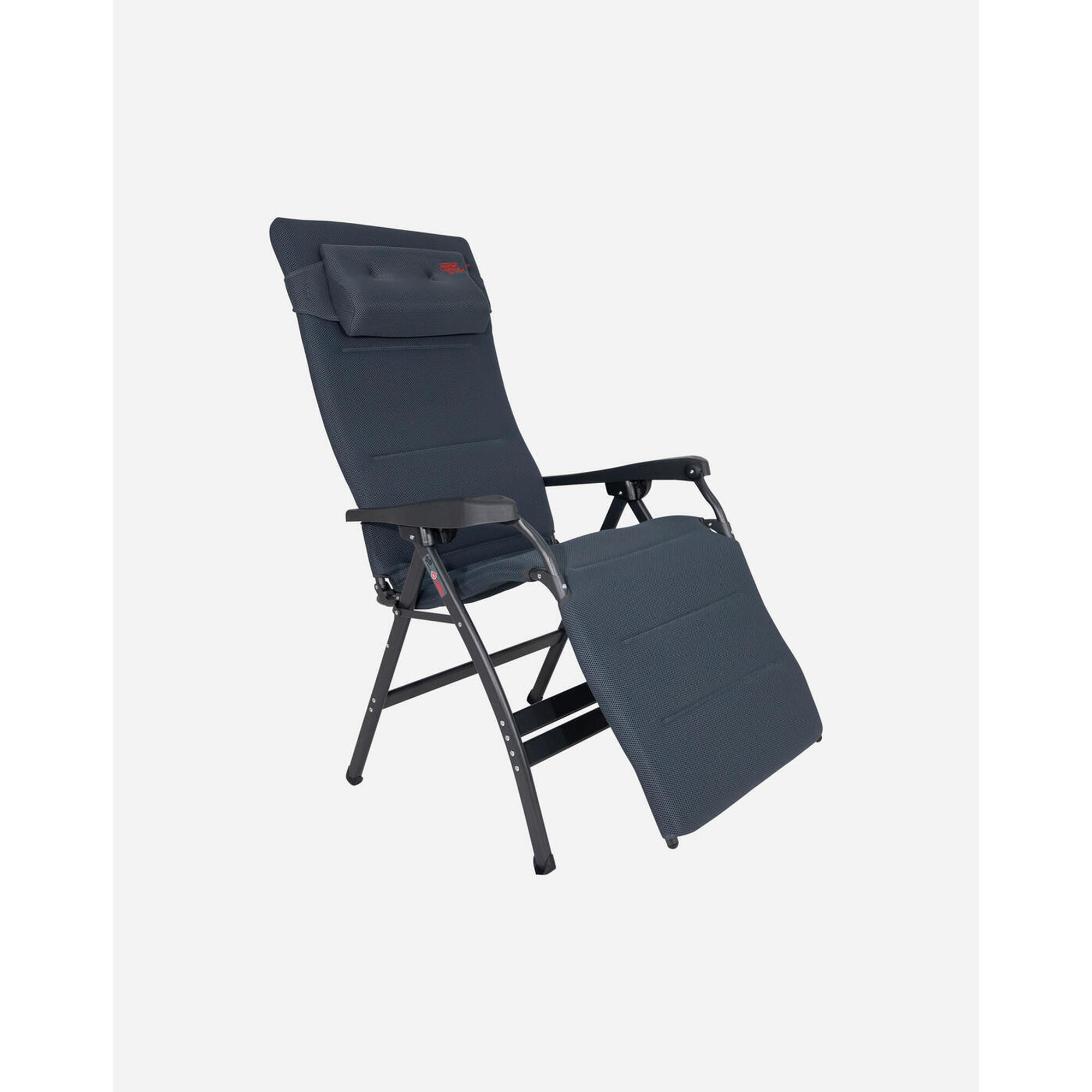 Crespo - Crespo - Fauteuil Relax Zéro Gravité - Ap/252 - Air-deluxe - Gris - Chaise - Gris - Taille Unique - Decathlon