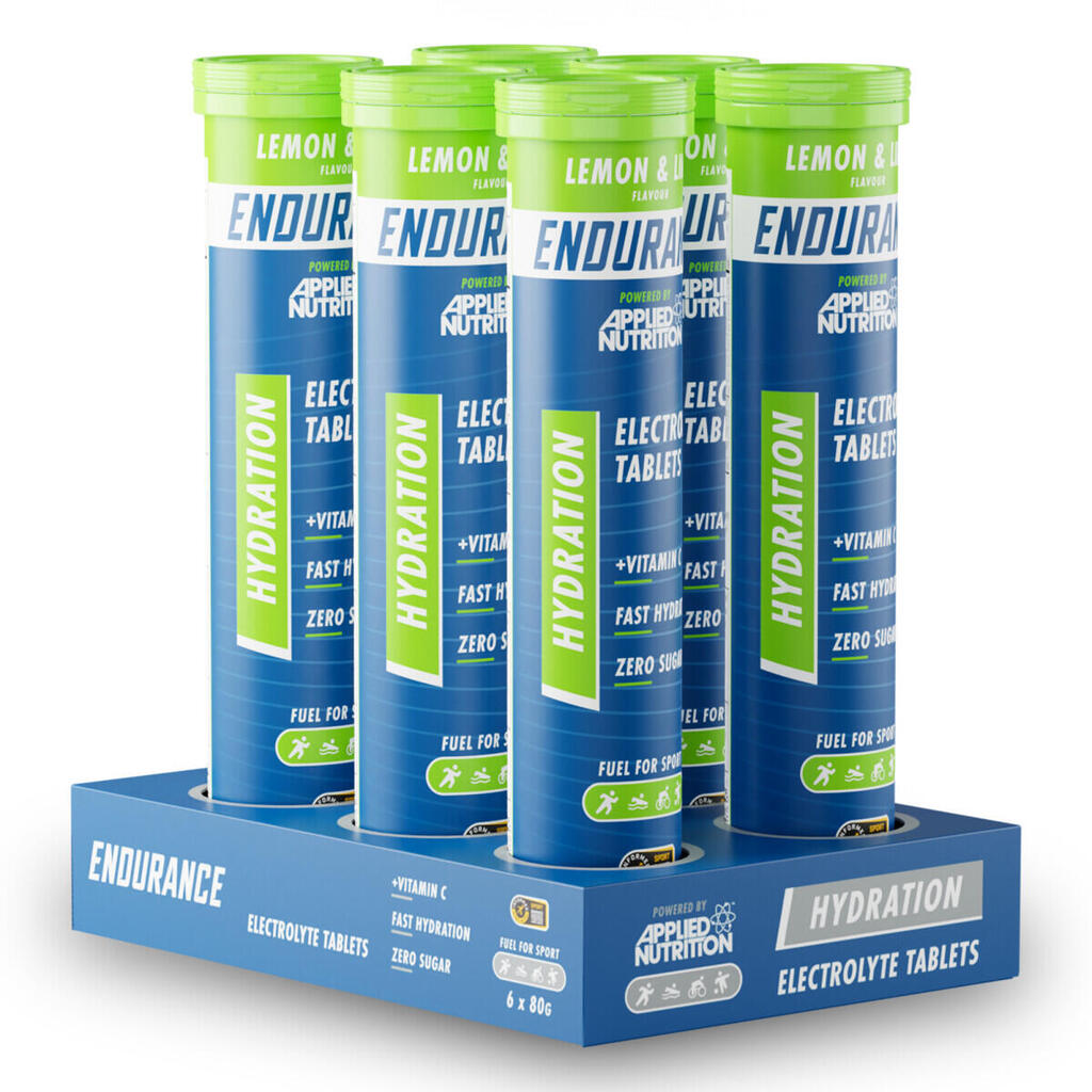 Applied Nutrition Endurance Hydration Zero 20 Effervescent Tabs lemon lime