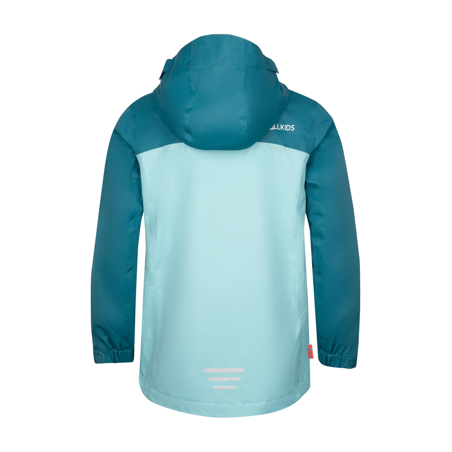 Veste 3 en 1 Bryggen pour filles bleu-vert/bleu d'eau 2/5