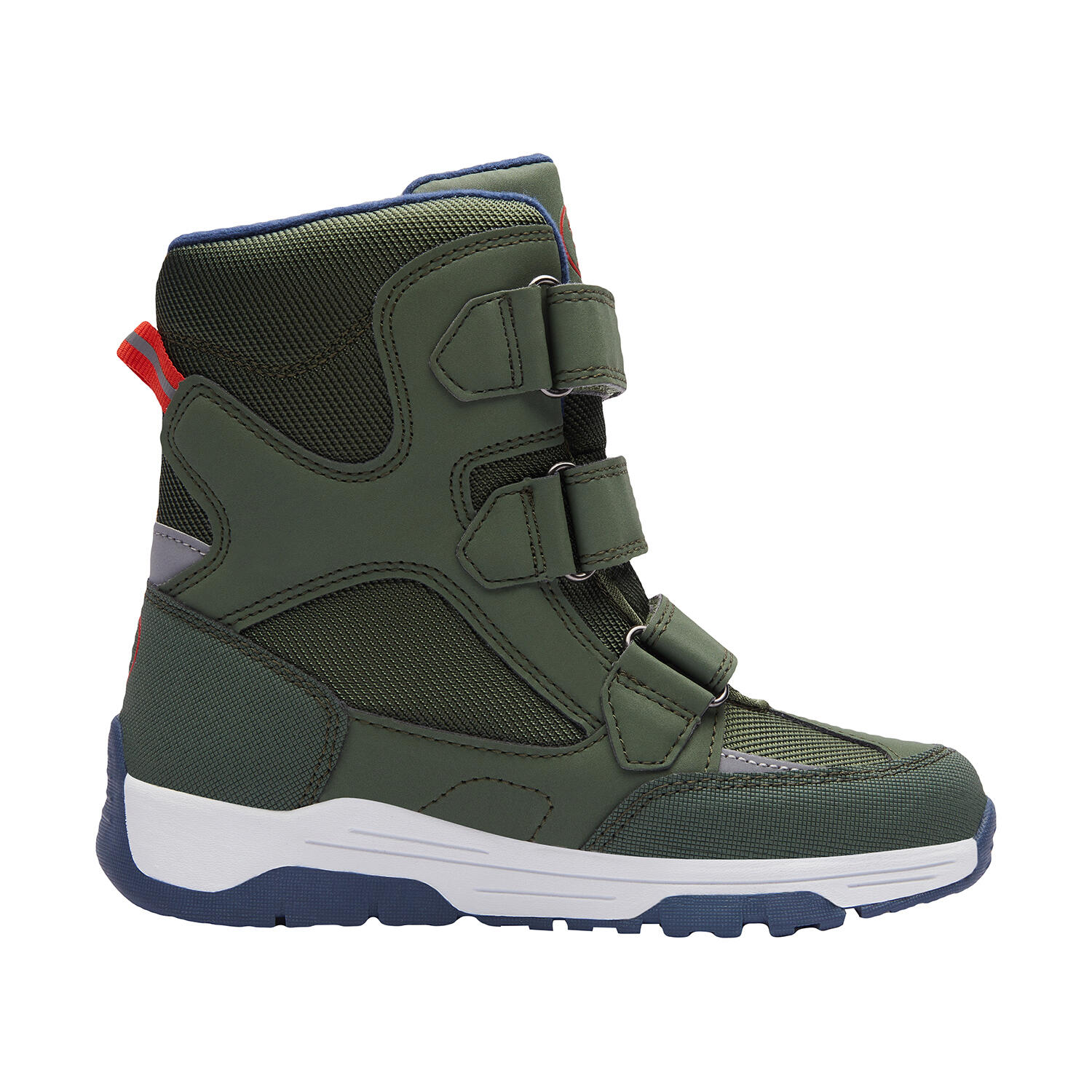 Enfants Chaussures d'hiver Lofoten vert forêt / orange 3/7