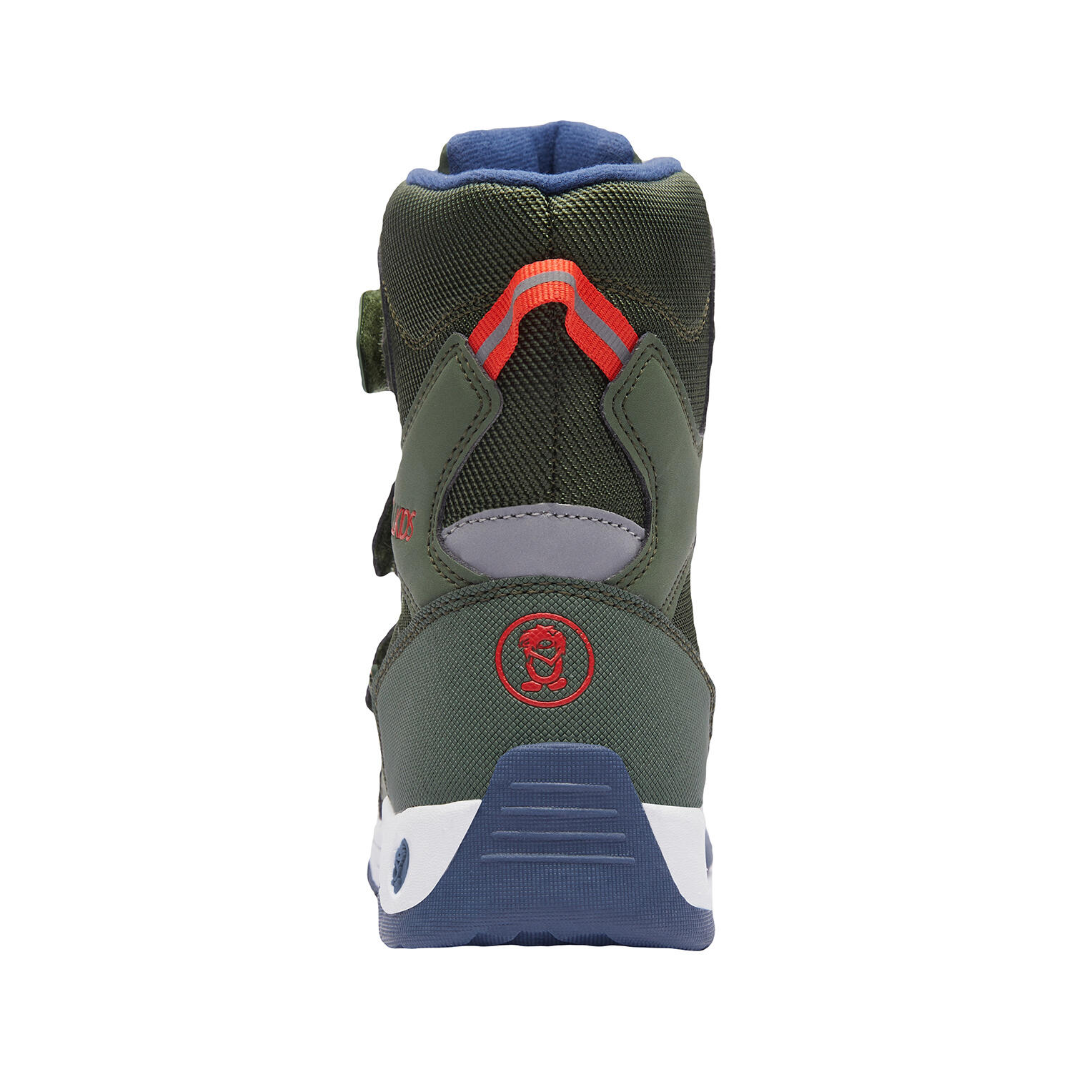 Enfants Chaussures d'hiver Lofoten vert forêt / orange 5/7
