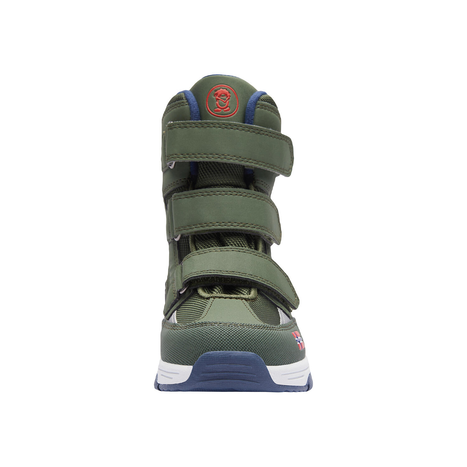 Enfants Chaussures d'hiver Lofoten vert forêt / orange 4/7