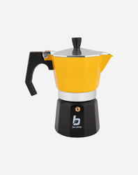 Bo-Camp - Industrial - Percolateur - Hudson - Jaune - Aluminium - 6 tasses