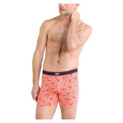 Boxer SAXX Daytripper Fly Parrot Party Corail Homme