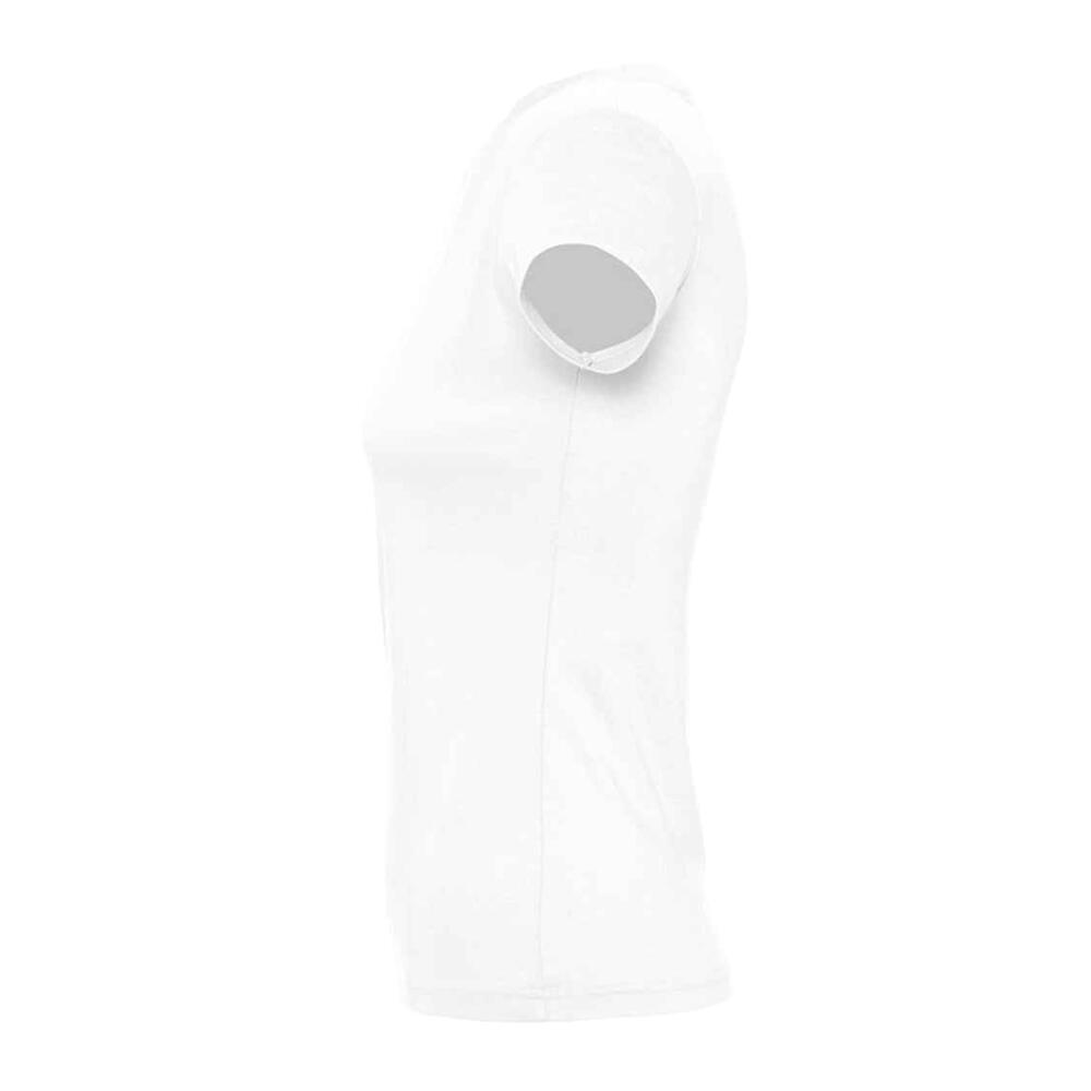 Tshirt IMPERIAL Femme (Blanc Absolu) 3/5
