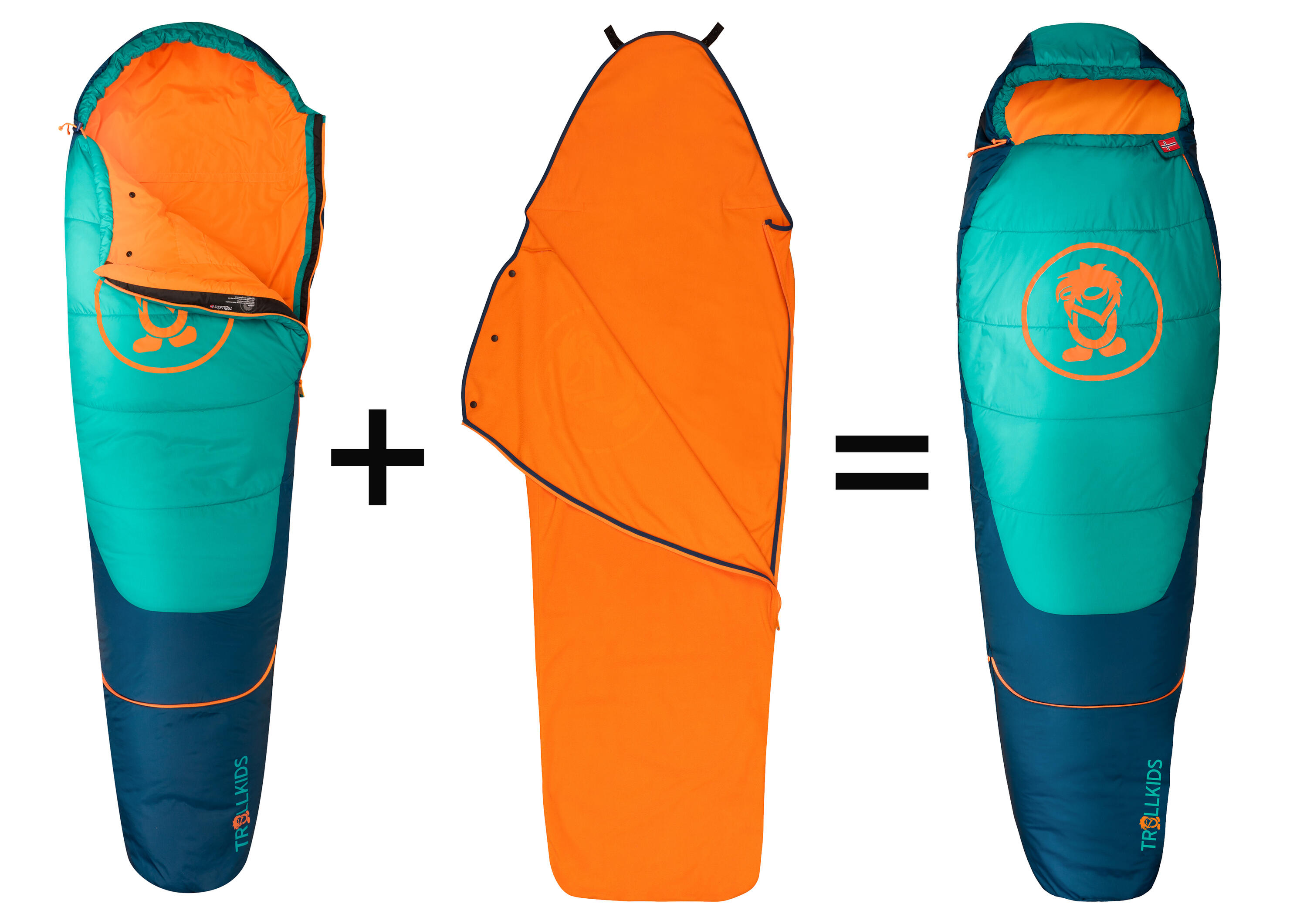 Kids Femund 3in1 Sleeping Bag 7/7