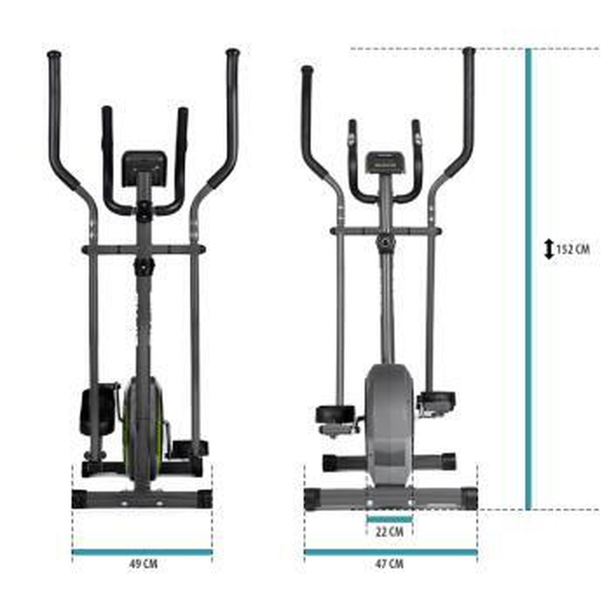 Bicicleta eliptică magnetica Zipro Neon 8 nivele de rezistenta fitness și cardio