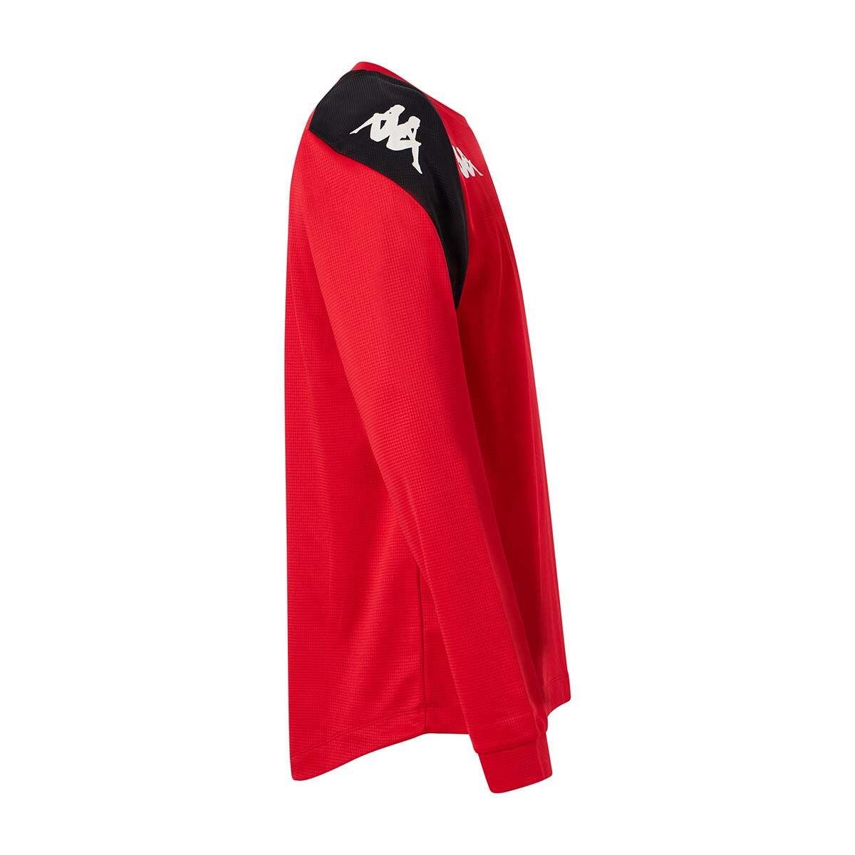 Sweatshirt manches longues garçon Lido rouge 2/4