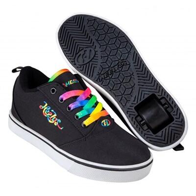 Heelys pro 20 black / rainbow cursive