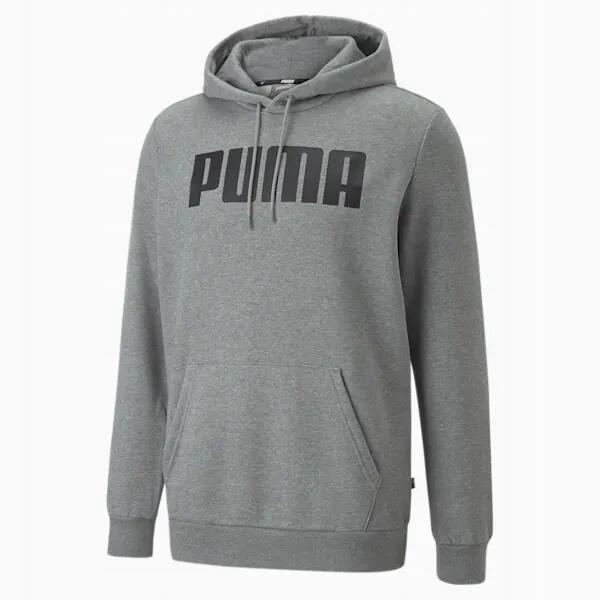 Essentials Hoodie in voller Länge Herren PUMA Medium Gray Heather 6/7
