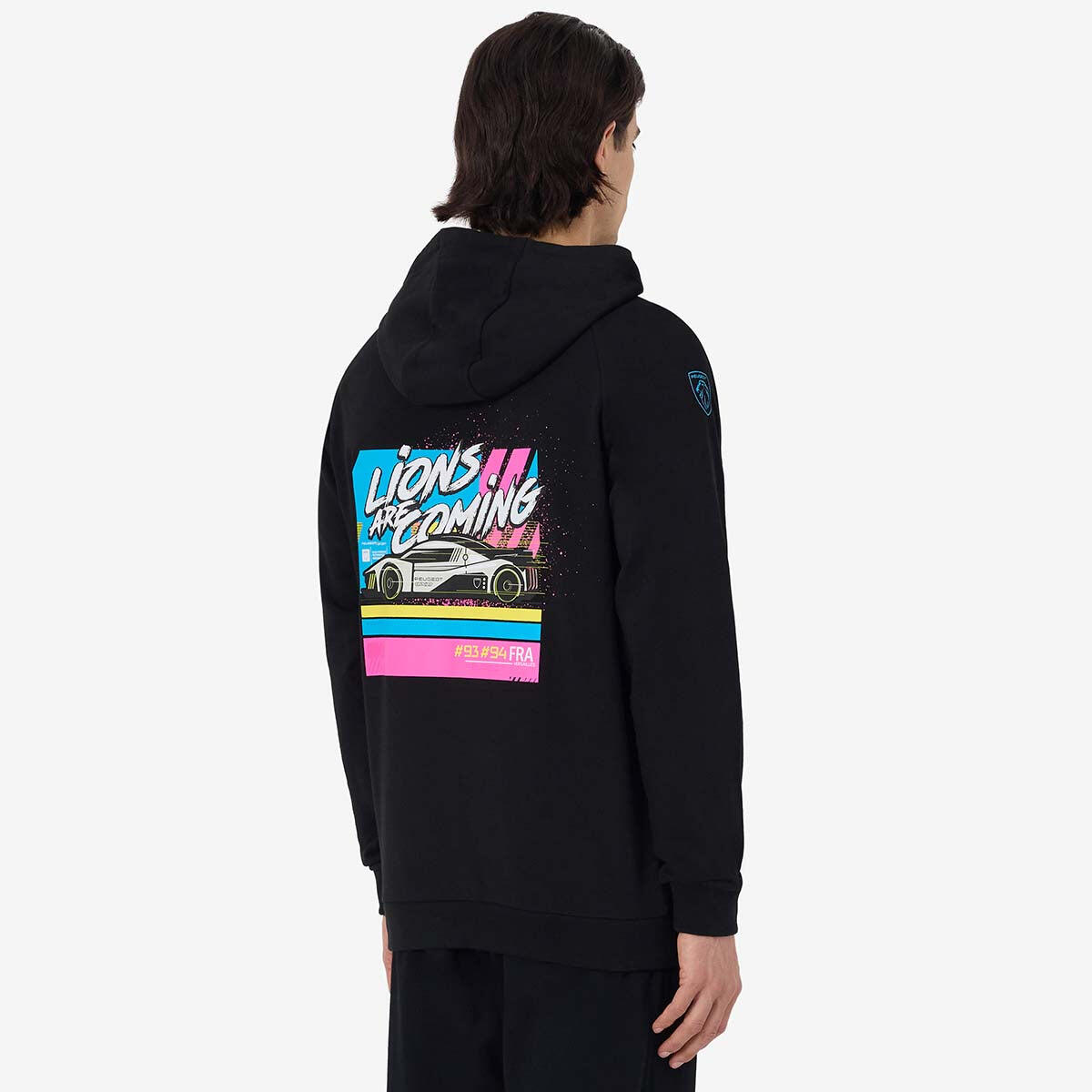 Kappa - Hoodie Tajosgraph Homme Peugeot Sport 2025 - Sweat-shirt - Noir - Decathlon