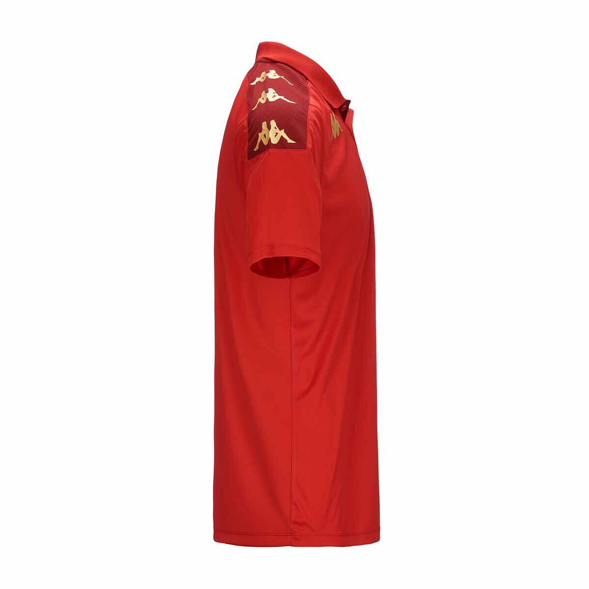 Polo multisports homme Ghiolo rouge 2/5