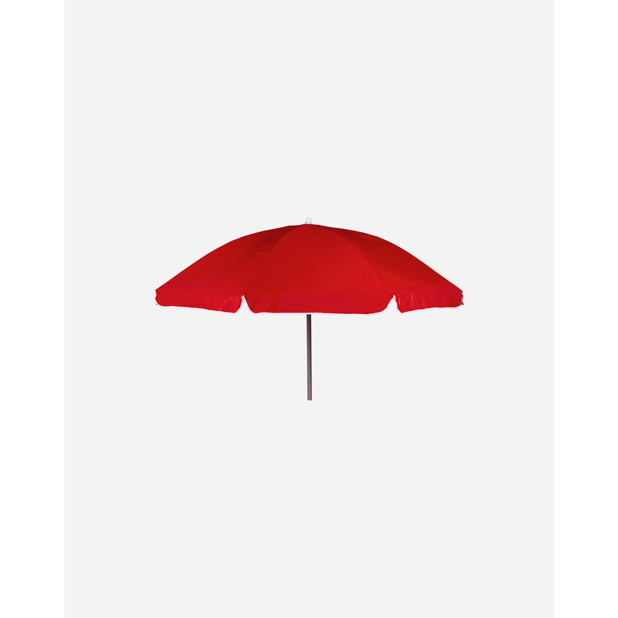 Bo-camp - Bo-camp - Parasol - Bras Articulé - Polyester - Ø 200 Cm - Rouge - Pied De Parasol - Rouge - Taille Unique - Decathlon