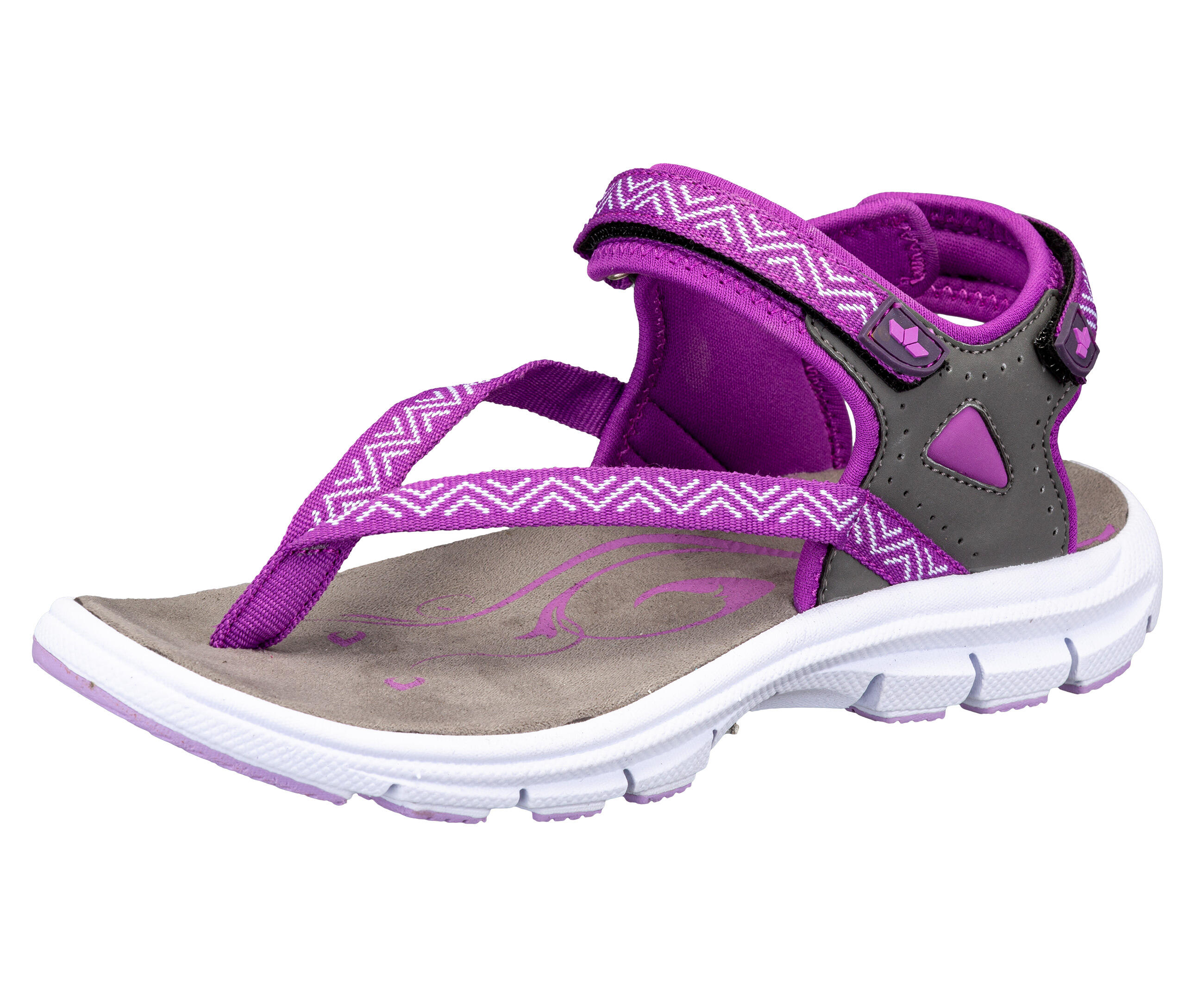 LICO LICO Lagos V Women's Nylon Sandal Violet Velcro Hiking