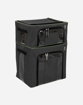 Bo-Camp - Aufbewahrungsbox-Set - Faltbar - 2 Stück - 2 Größen