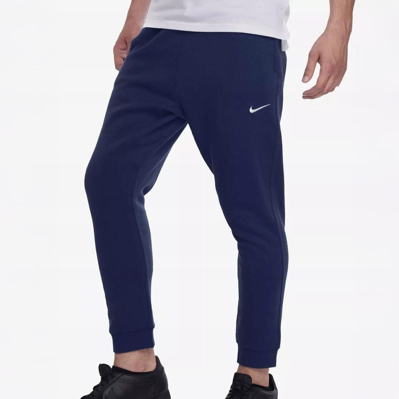 Nike - Pantalon De Survêtement Homme Nike Fleece Swoosh - Pantalons - Bleu - Decathlon