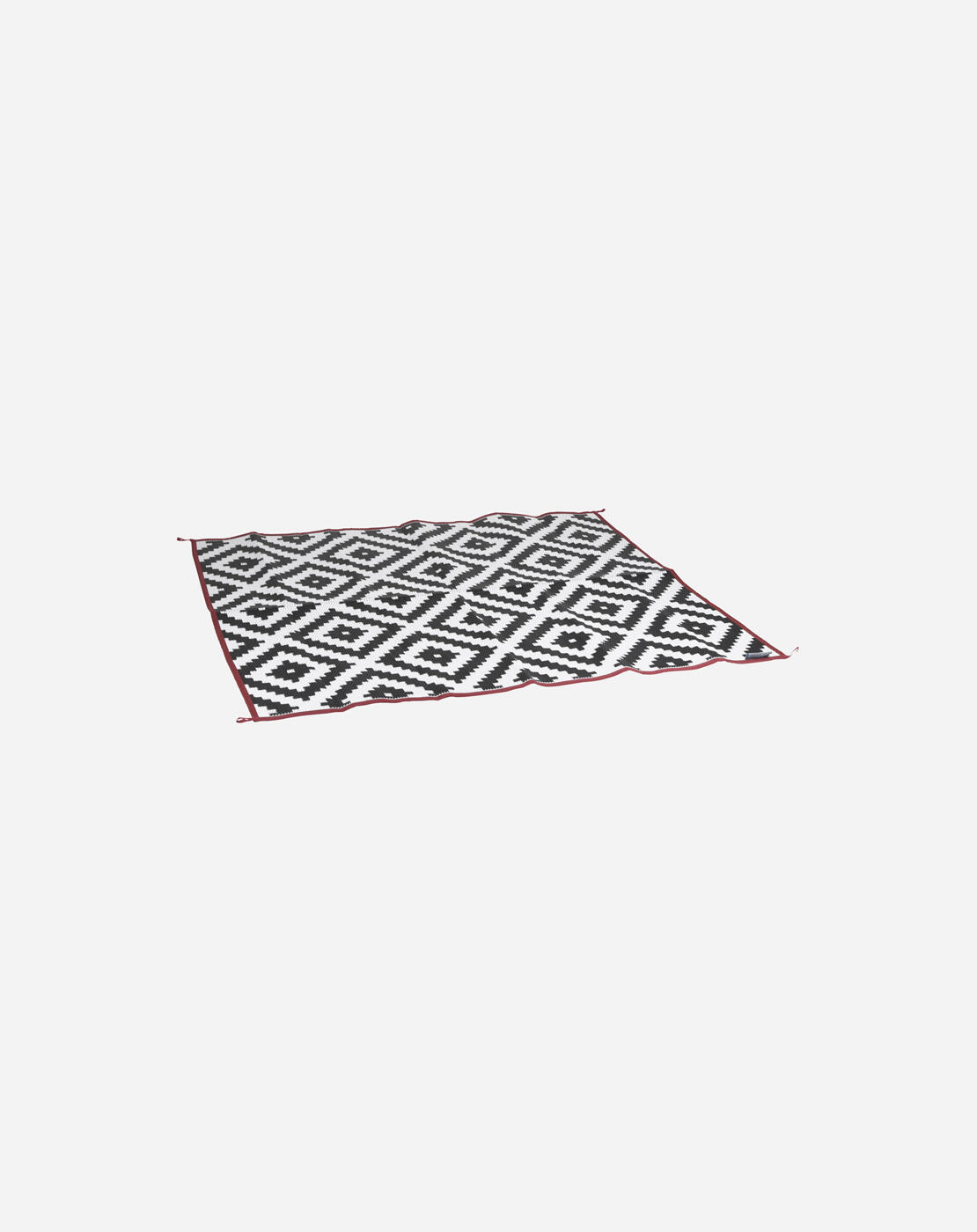 Bo-Camp - Urban Outdoor - Chill mat - Lewisham - Zwart/Wit 1/4