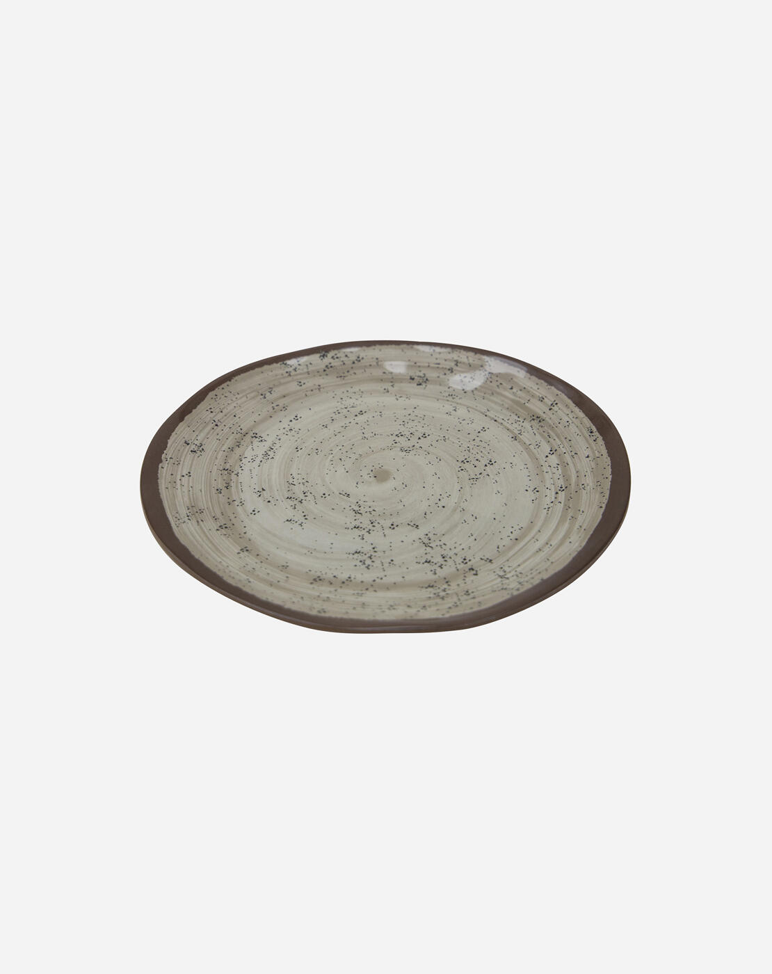 Assiette plate - Halo - Mélamine - 4 Pièces - Beige 1/2
