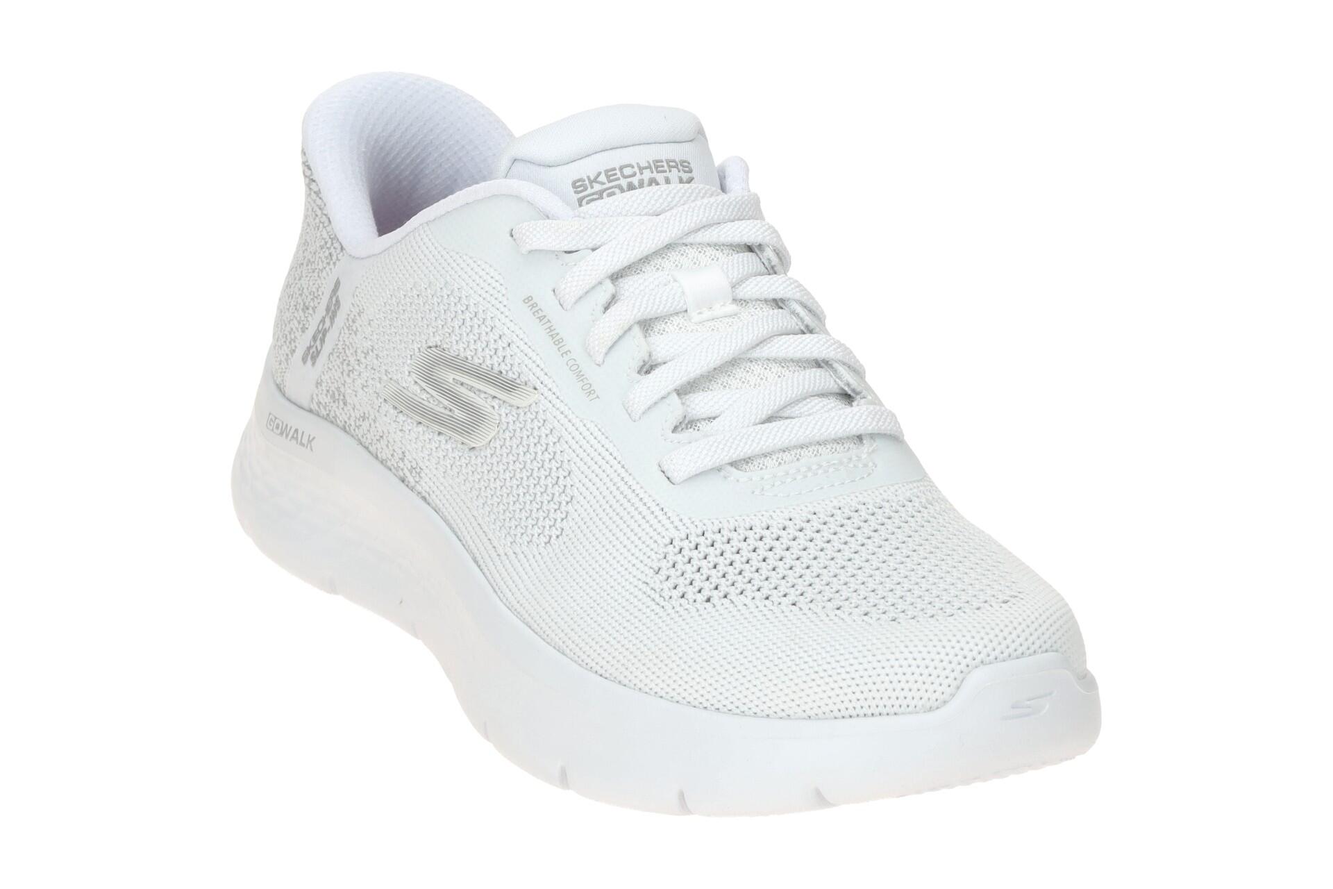 Skechers Go Walk Flex Schuhe weiß Slip Ins Safiya 125503 3/7