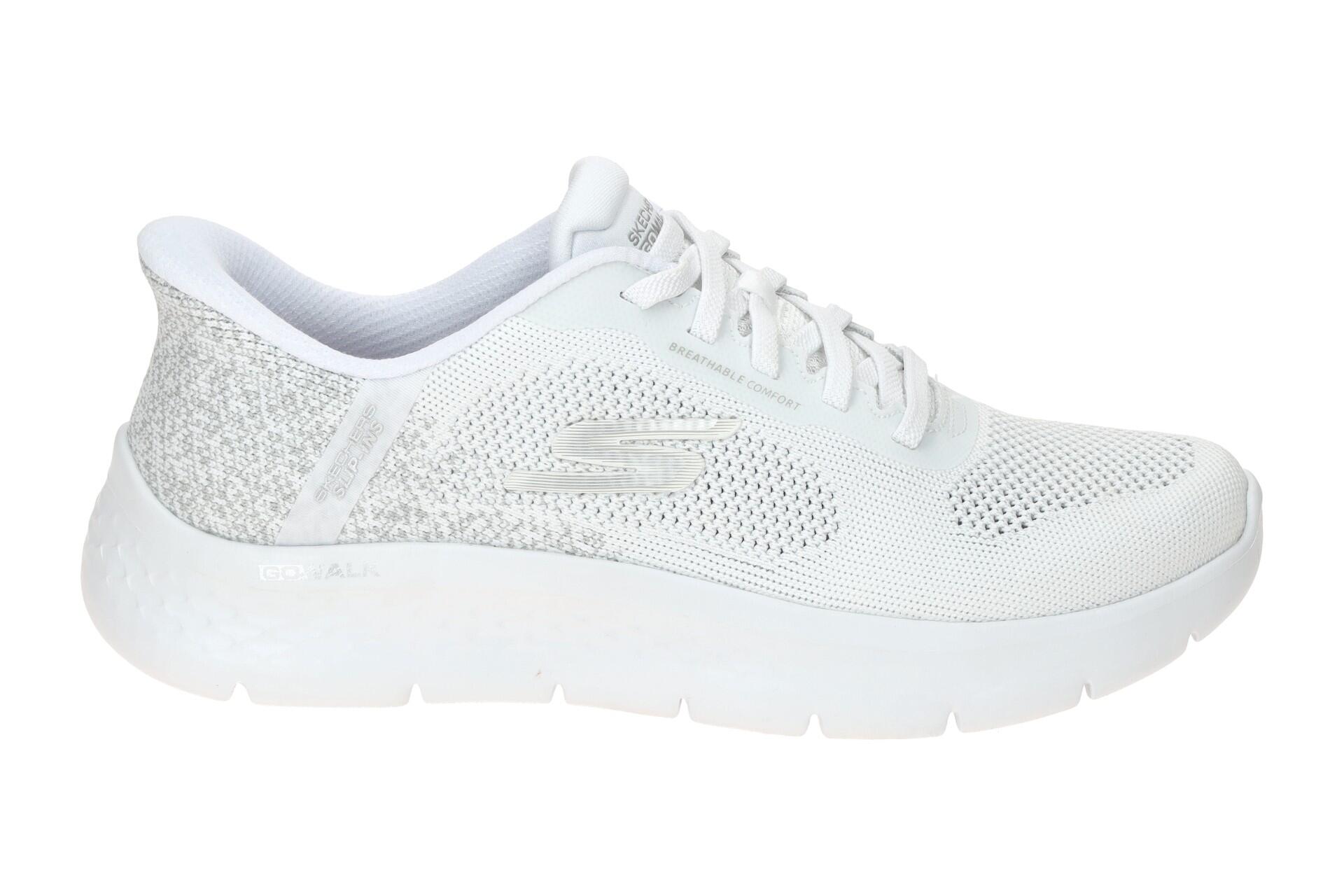 Skechers Go Walk Flex Schuhe weiß Slip Ins Safiya 125503 2/7