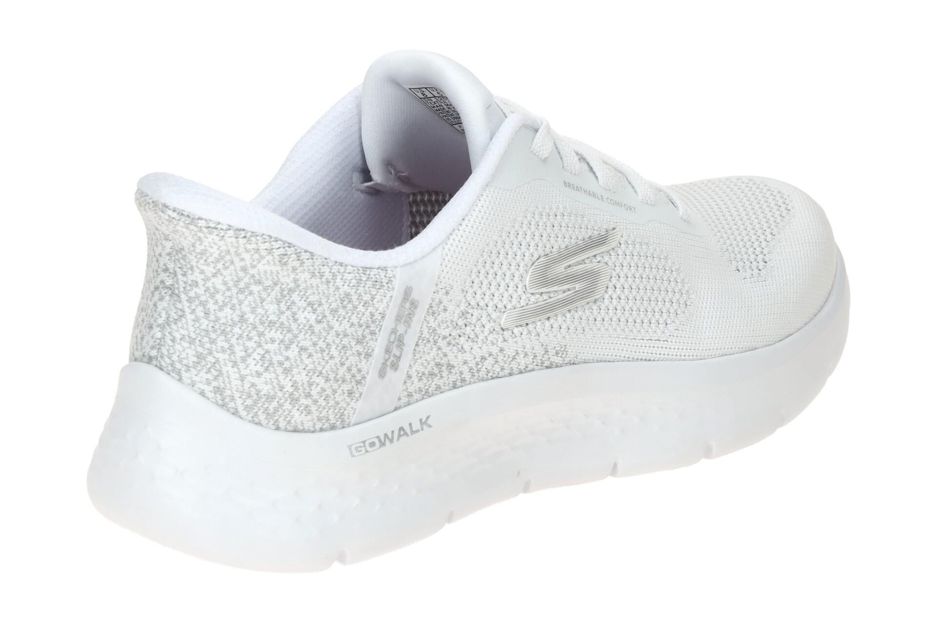 Skechers Go Walk Flex Schuhe weiß Slip Ins Safiya 125503 4/7