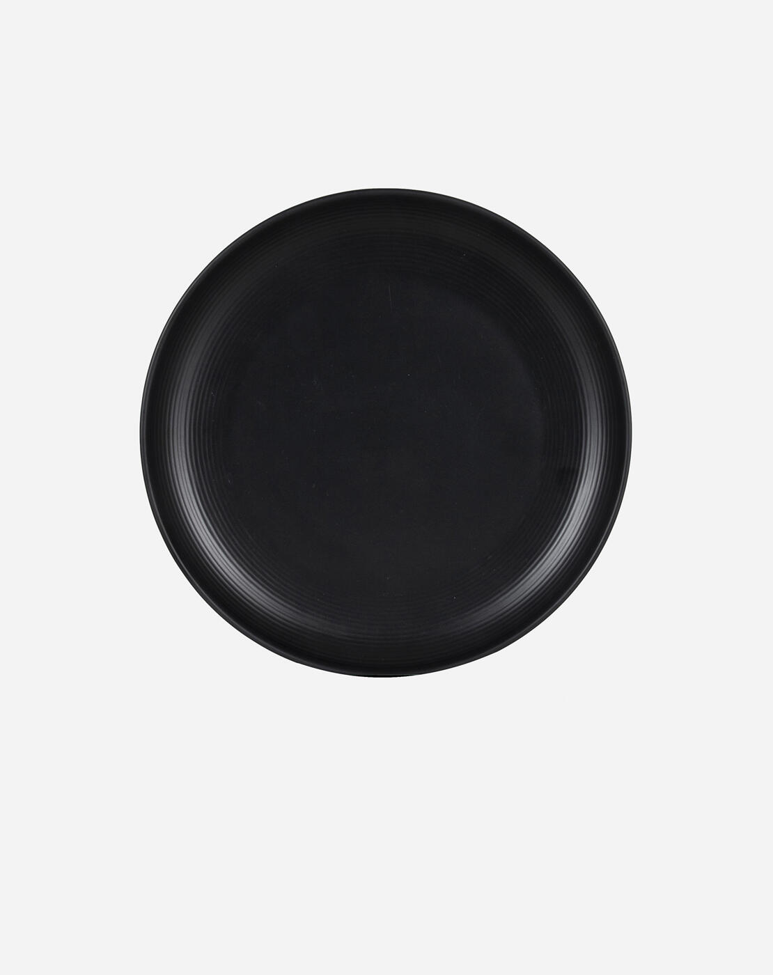 Industrial - Assiette plate - Orville - Mélamine - 4 Pièces - Noir 2/4