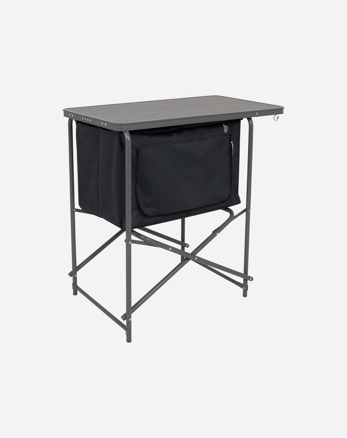 BO-CAMP Bo-Camp Opbergkast /bijzettafel Logan 80x45 cm