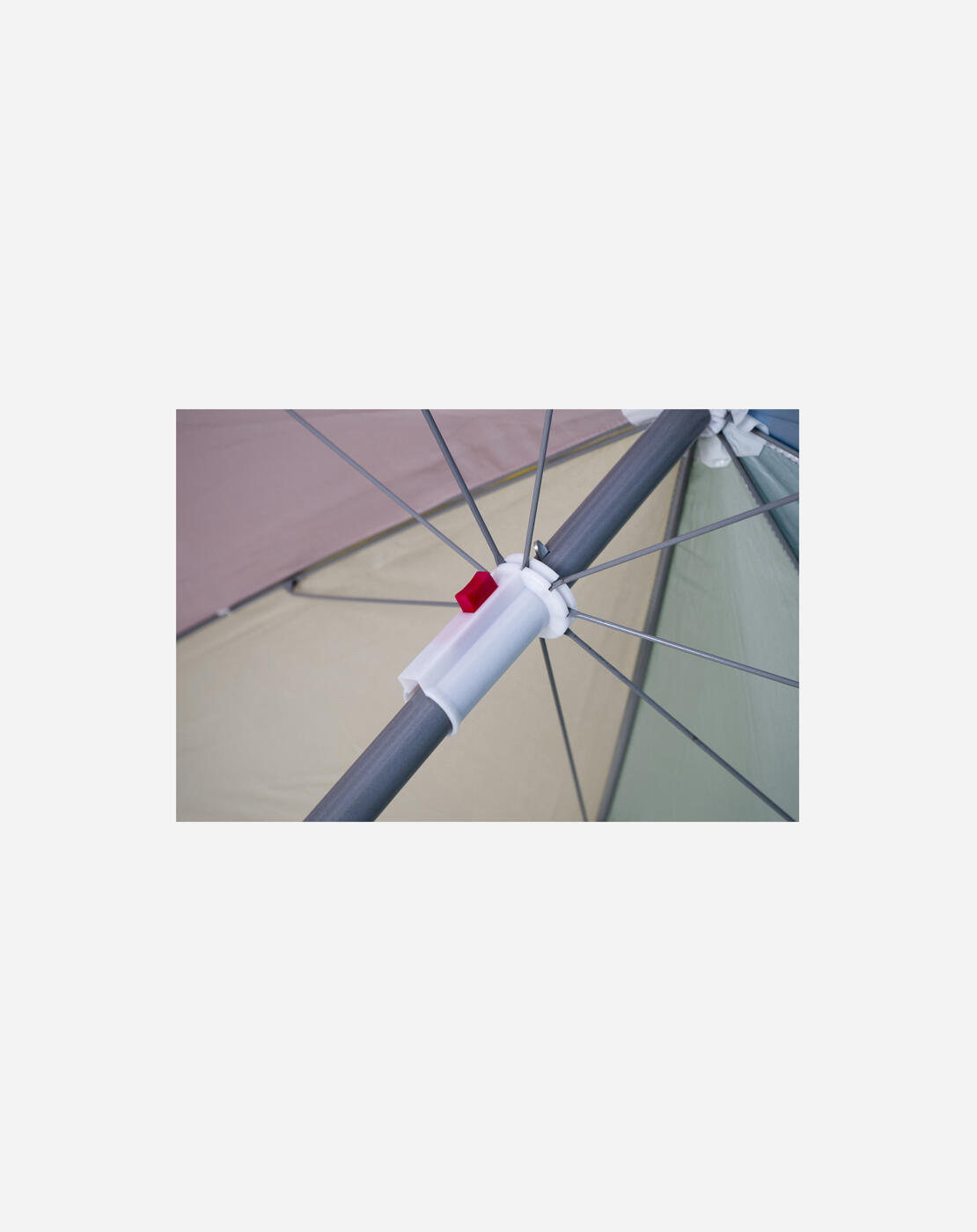 Sonneschirm - Nylon - Ø 160 cm - Multi 5/7