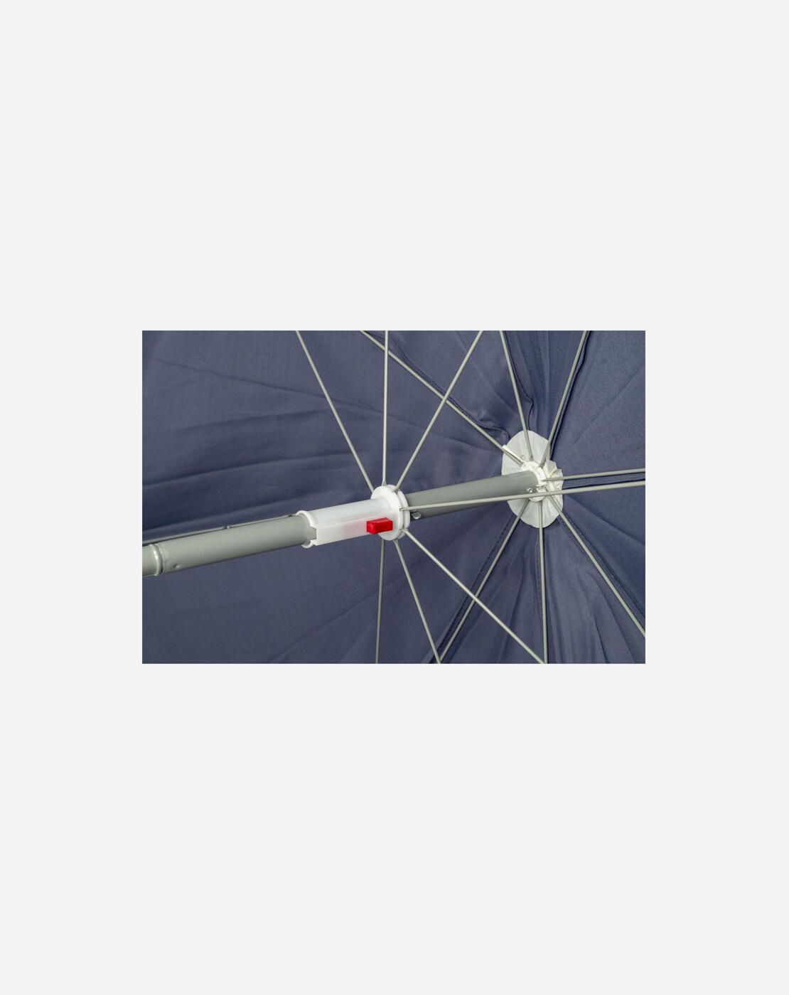 Sonnenschirm - Mit schwenkbarem Arm - Ø 165 cm - blau 6/7