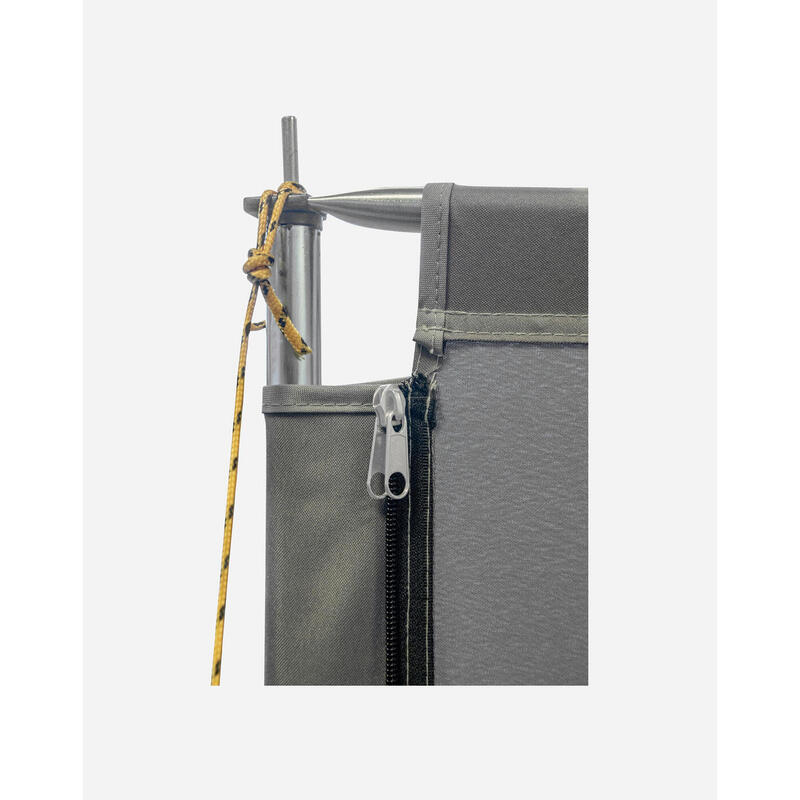 Brise-vent Avec Fenêtre Dennis 500x140 Cm Gris Bo-camp à Prix