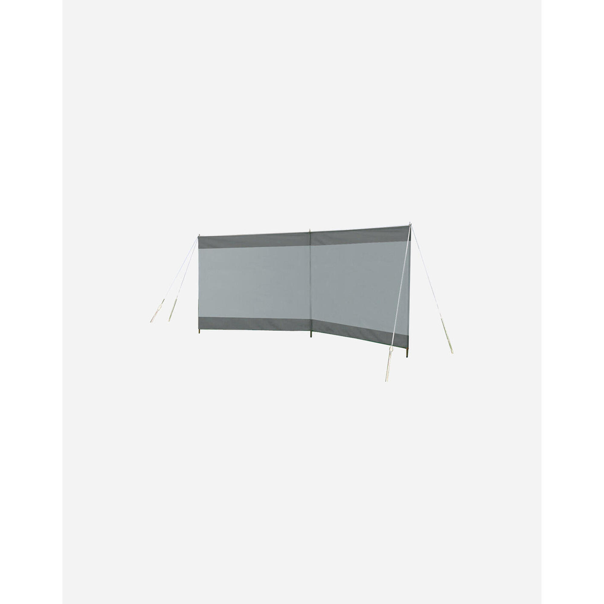 Bo-camp - Bo-camp - Paravent - Ellen - Extra Fort - 2 Parties - Paravent - Gris - Taille Unique - Decathlon