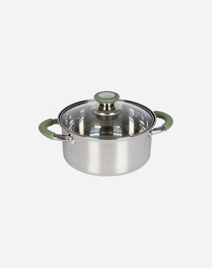 Bo-Camp - Pfanne - Elan - Niedrig - Edelstahl - Induktion - Ø18x9 cm (14,5 in.)