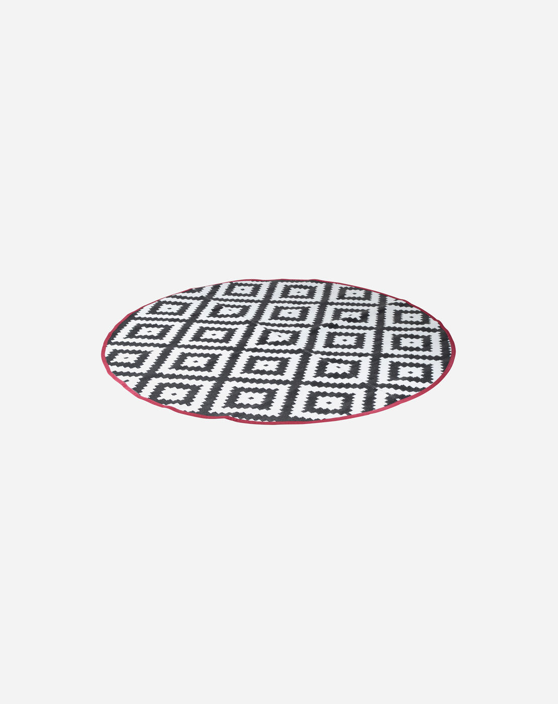 Bo-Camp Urban Outdoor collection Chill mat Falconwood Rond Zwart/Wit 2/7