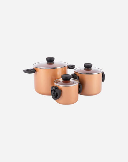 Bo-Camp - Industrial - Topfset - Slauson - Compact 3 - 3-Teilig- Induktion