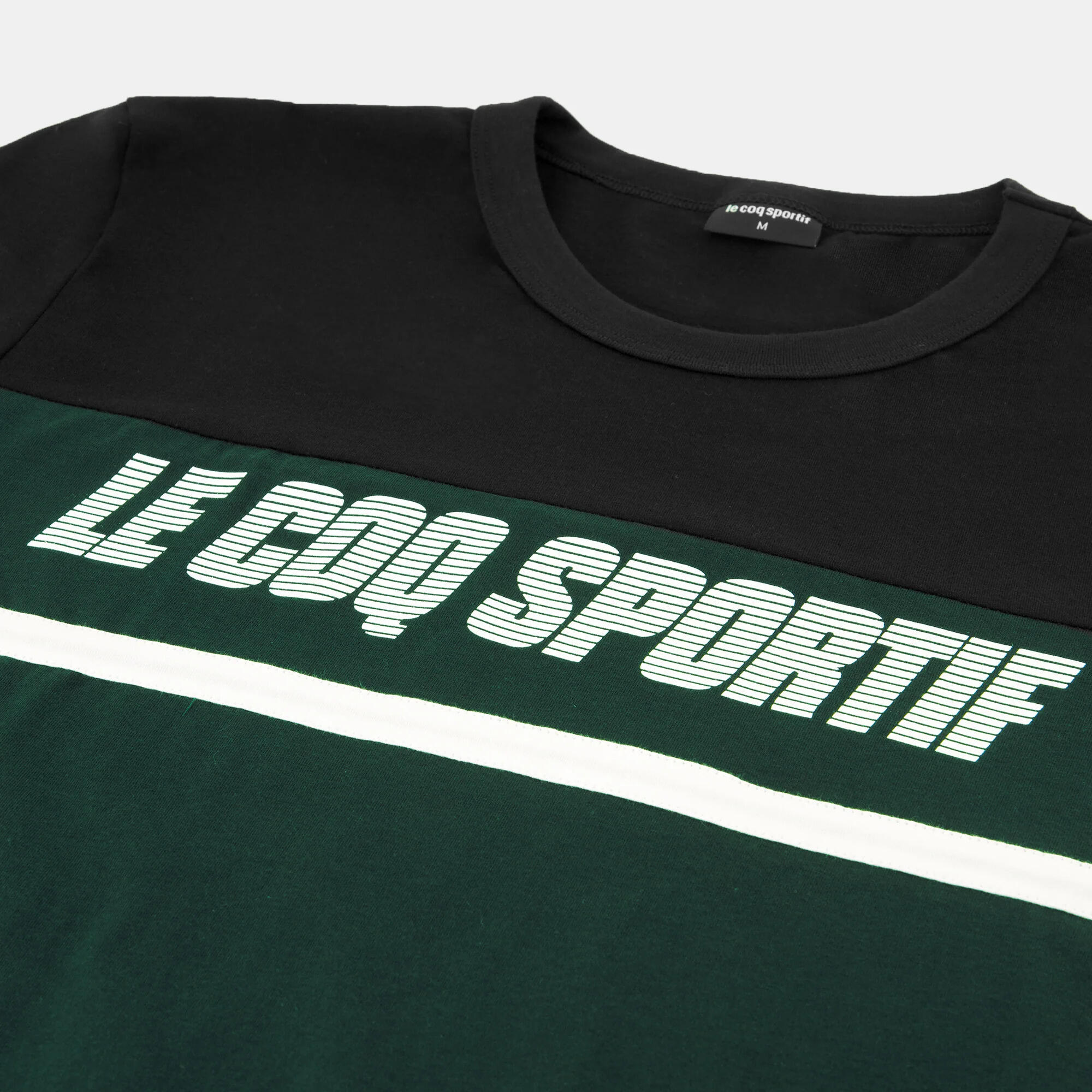 Camiseta Negra Hombre Le Coq Sportif Contemporánea 6/6