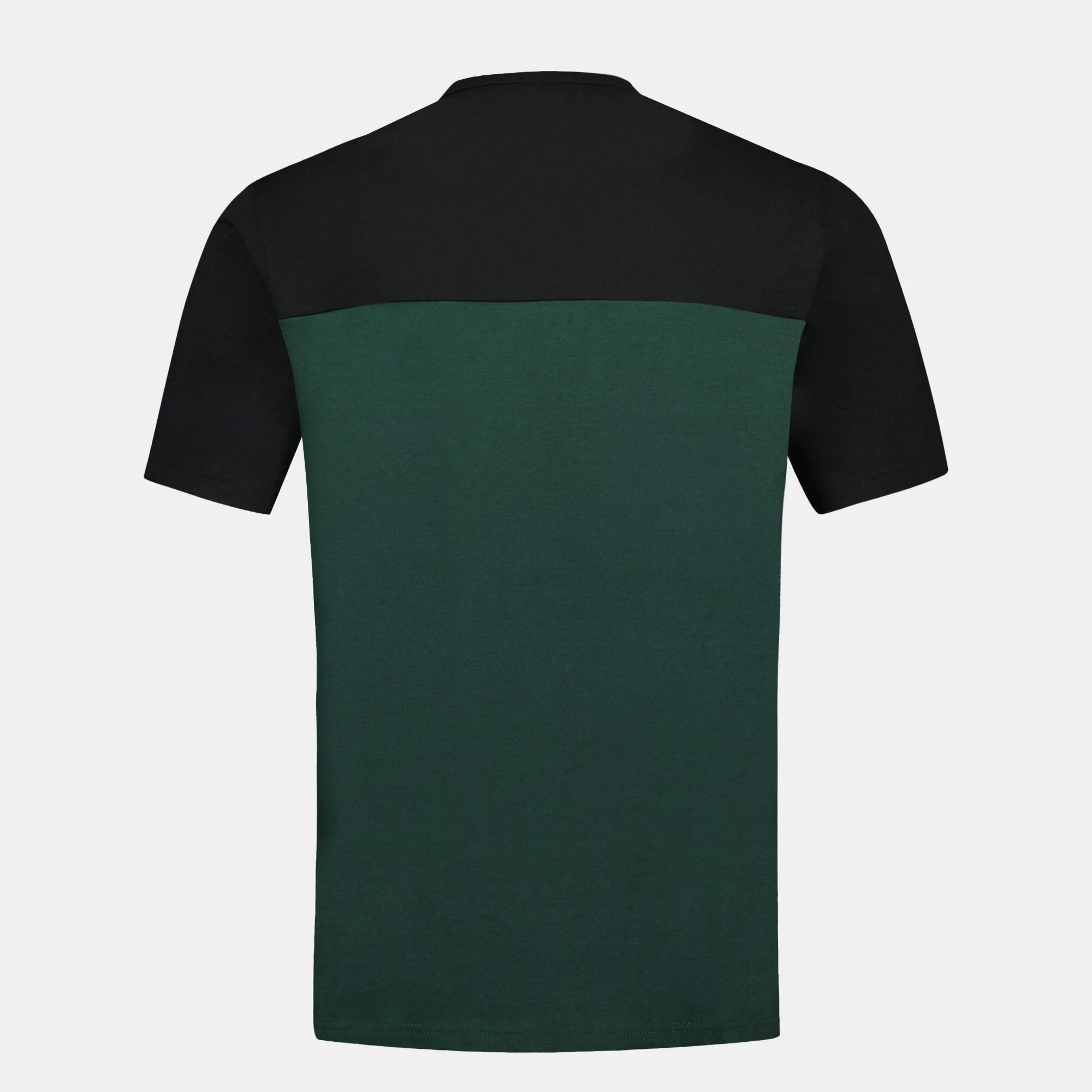 Camiseta Negra Hombre Le Coq Sportif Contemporánea 4/6