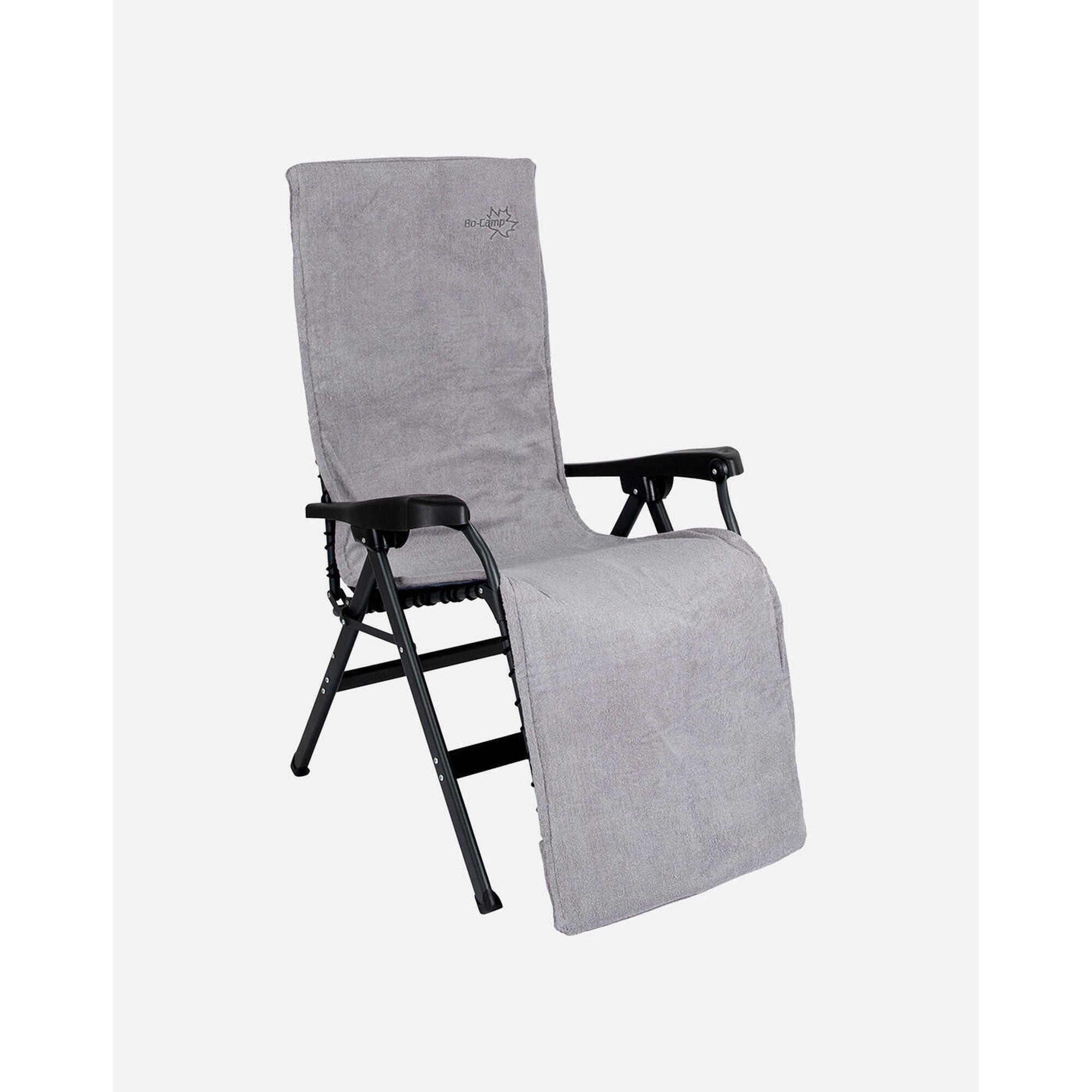 Bo-camp - Bo-camp - Toile De Chaise - L - Universel - Tissu Éponge Rembourré - Gris Clair - Chaise - Gris - Taille Unique - Decathlon
