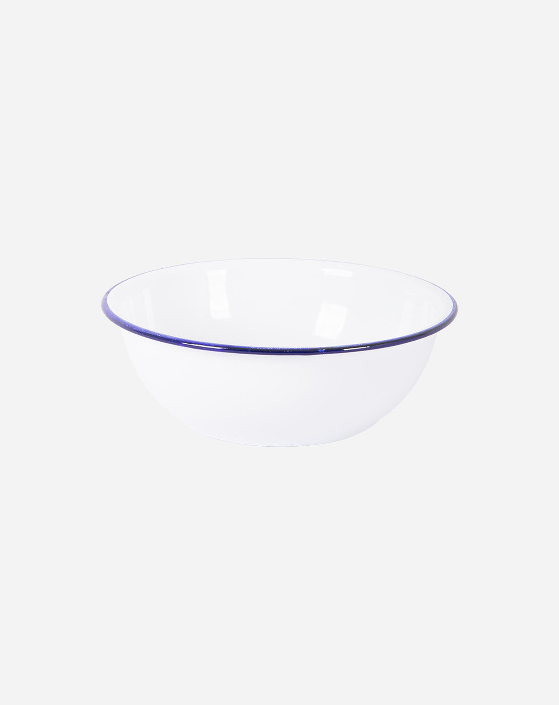Vaisselle - Émail - 6 Pièces - Blanc/Bleu 4/7