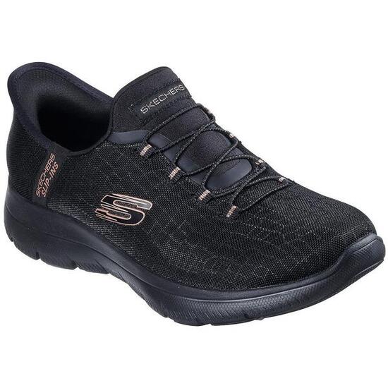 Zapatillas Skechers Summits-classy Night, Negro, Mujer
