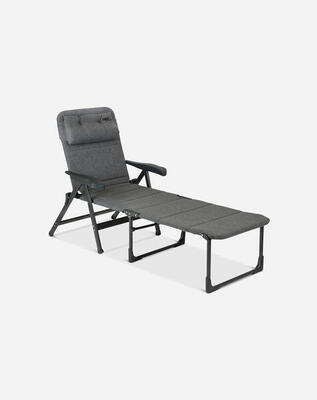 Crespo Liegestuhl AP/733 Tex-Supreme Grau