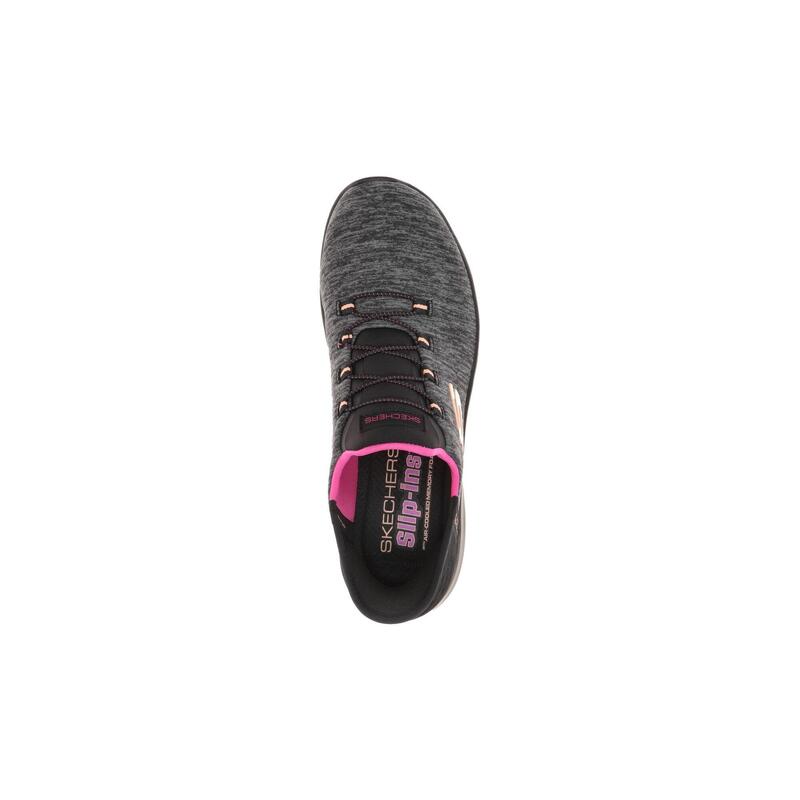 Baskets Femme Baskets Skechers SUMMITS  DAZZLING HAZE Gris Gris Skechers