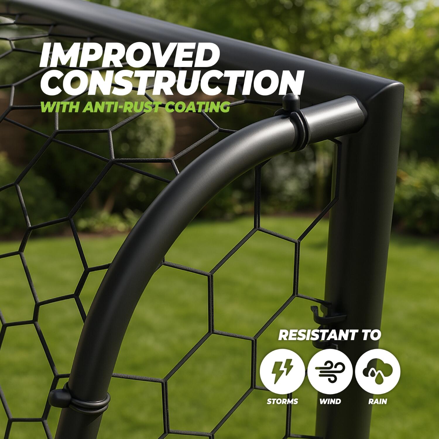 Golo de Futebol Premium - Golo de Futebol Heavy Duty - 180 x 120 x 60 |  Decathlon