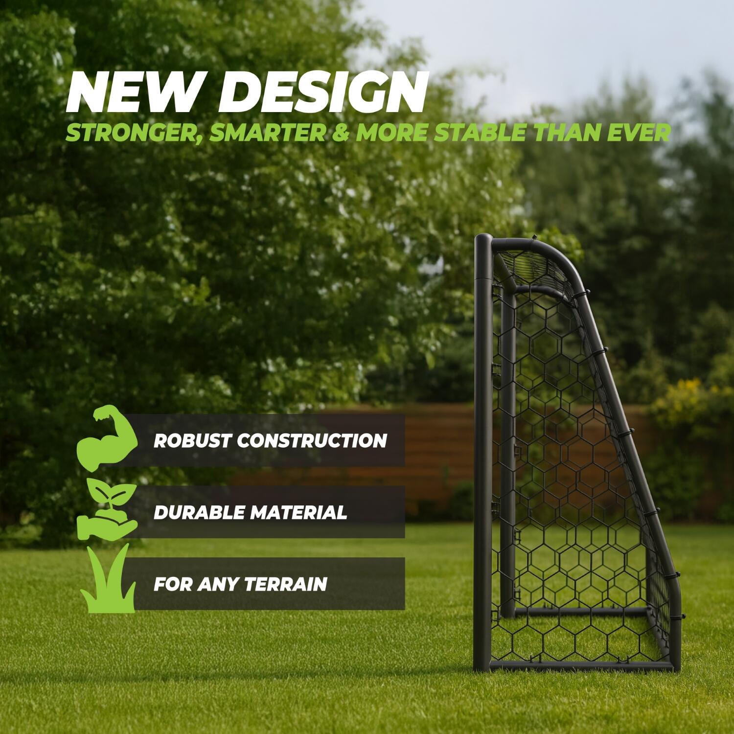 But de football Premium - But de football robuste - 180 x 120 x 60 4/7