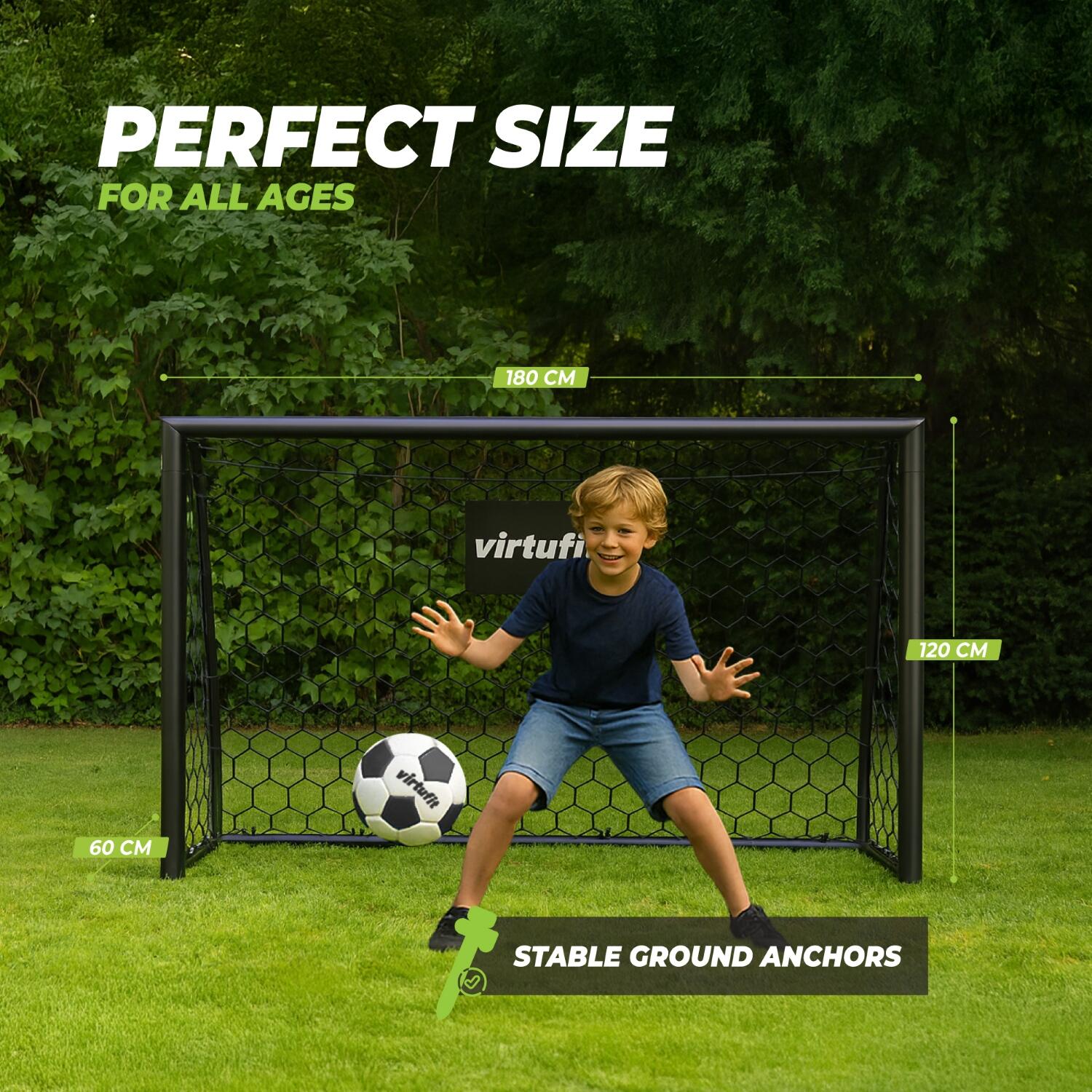 But de football Premium - But de football robuste - 180 x 120 x 60 6/7