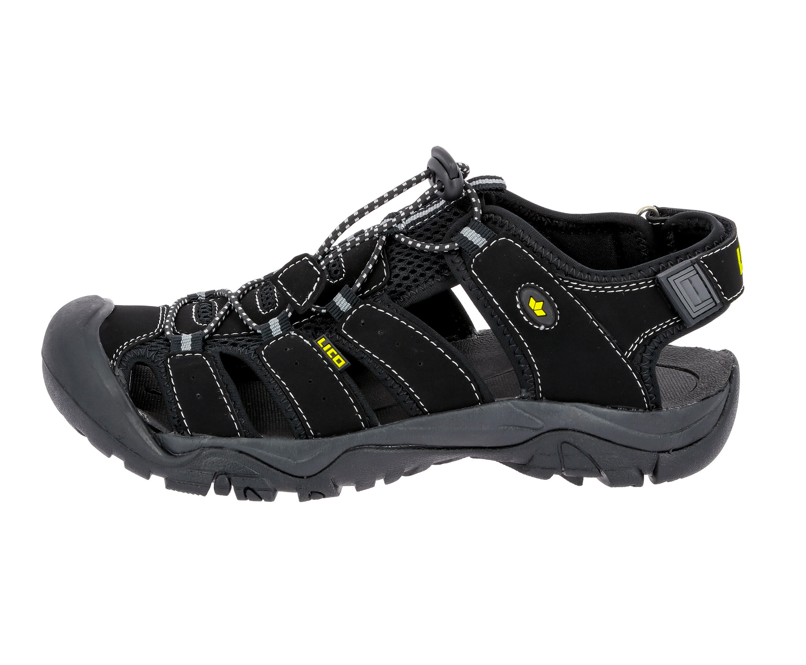 LICO Trekking Sandal LICO Miami Men Synthetic Quick Lacing
