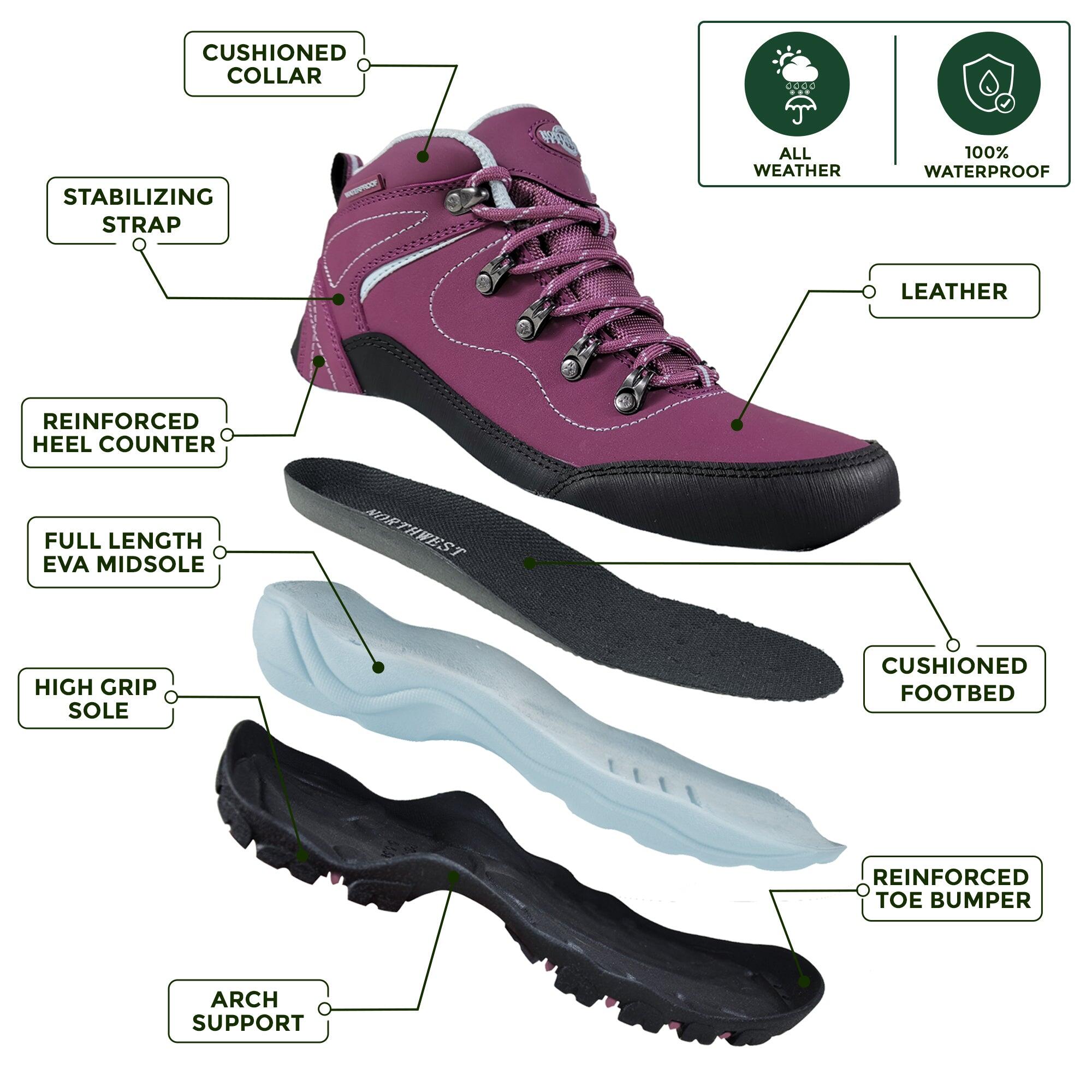 TEXAS Women's Waterproof Walking Boots 2/6