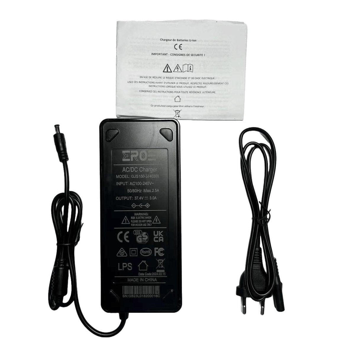 Port De Charge Trottinette – Fiche Chargeur Aviation 3 Broches, Étanche, Anti-poussière, Pour Batterie Lithium