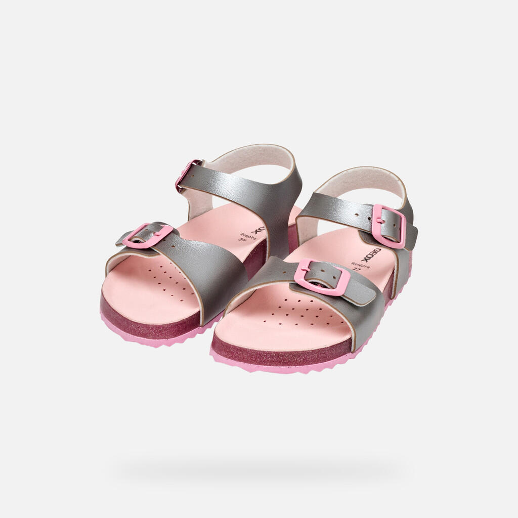 Sandali neonato ragazza Geox Adriel I 3/7